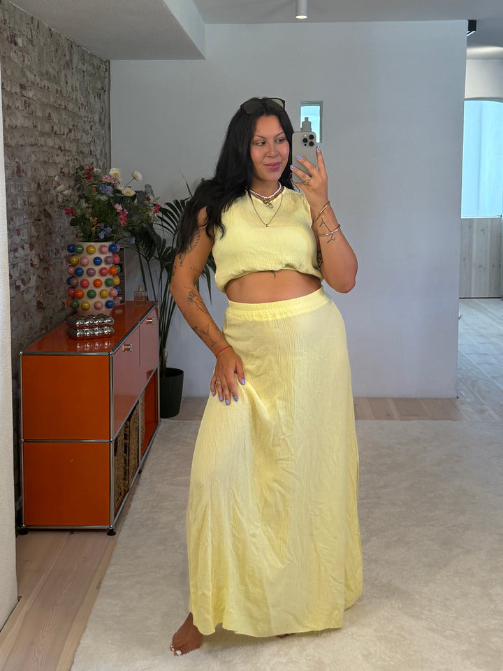 Summer Set "Ibiza" in Butter Yellow