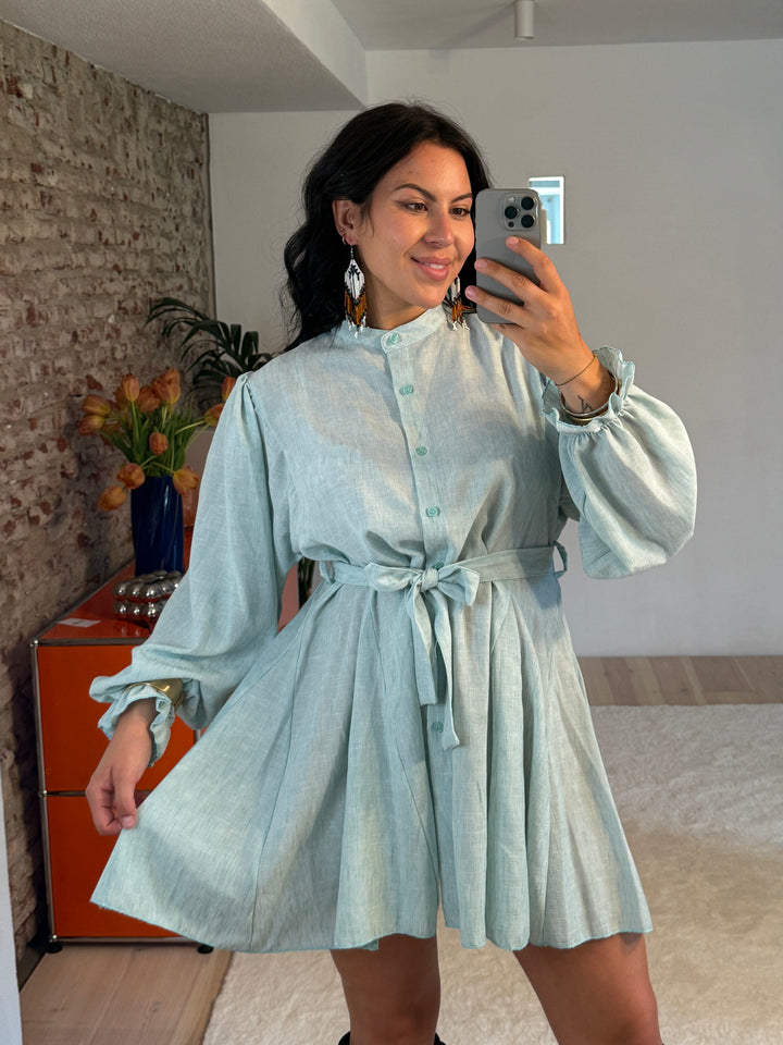Sommerkleid in Leinenoptik „Lumi“