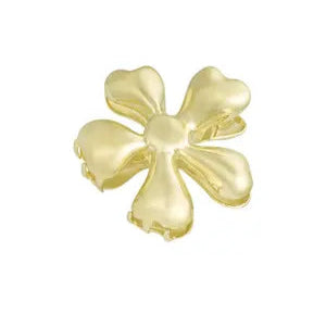 Wildblumen Haarspange - Gold
