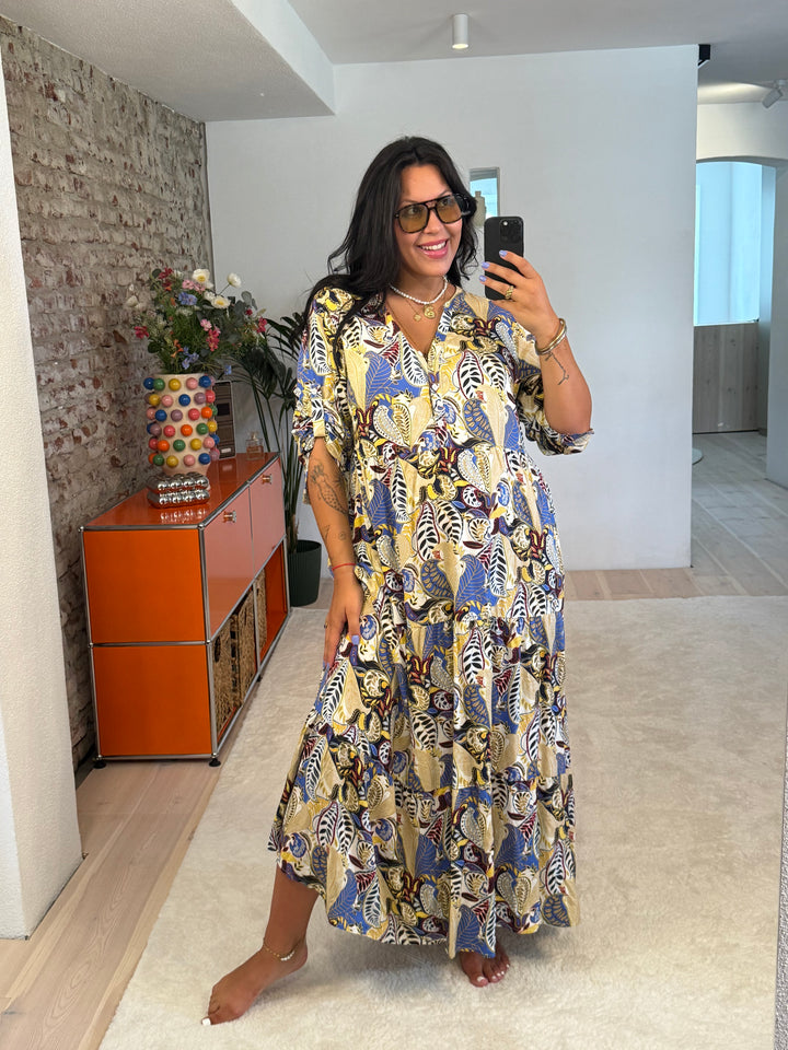 Langarmkleid „Jungle Love“ L-XXXL