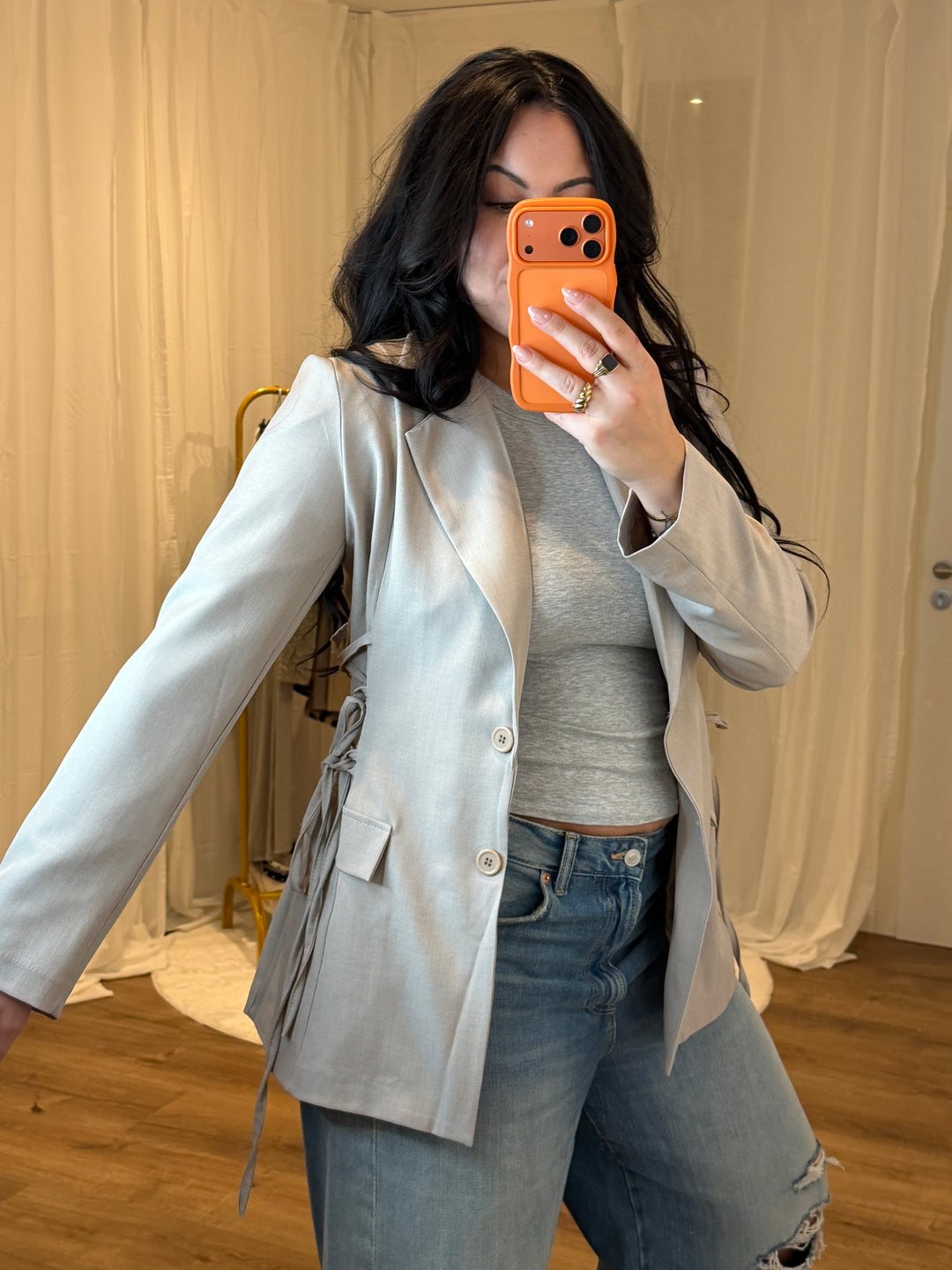 Blazer Fashion mit Schnürung