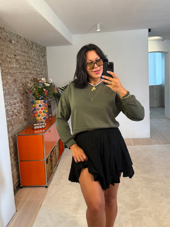 Sweater aus weichem Jersey