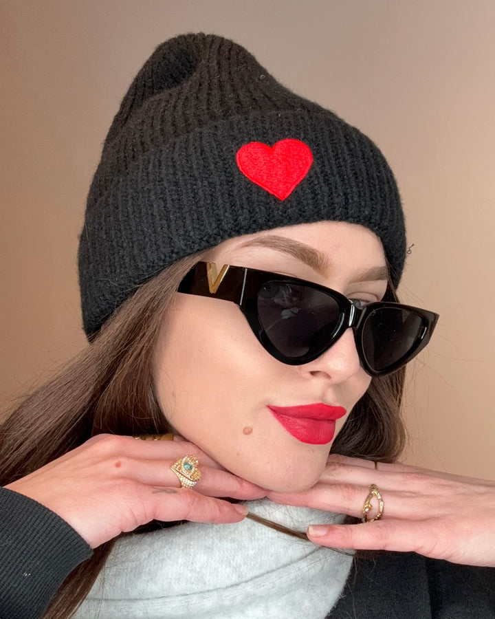 Statement Sonnenbrille „V“