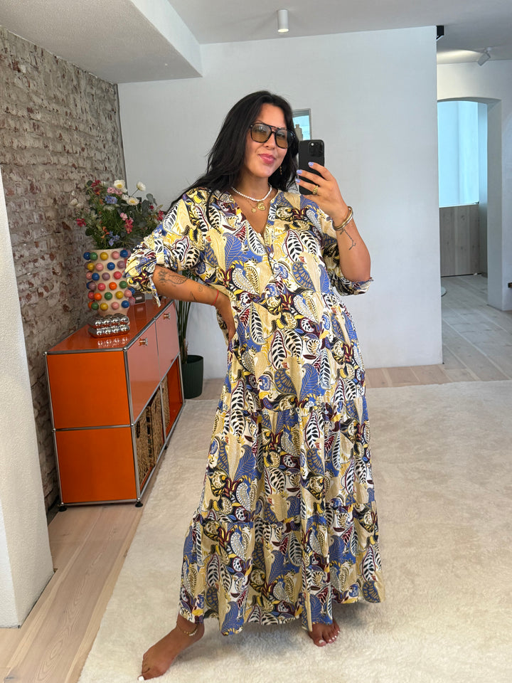 Langarmkleid „Jungle Love“ L-XXXL
