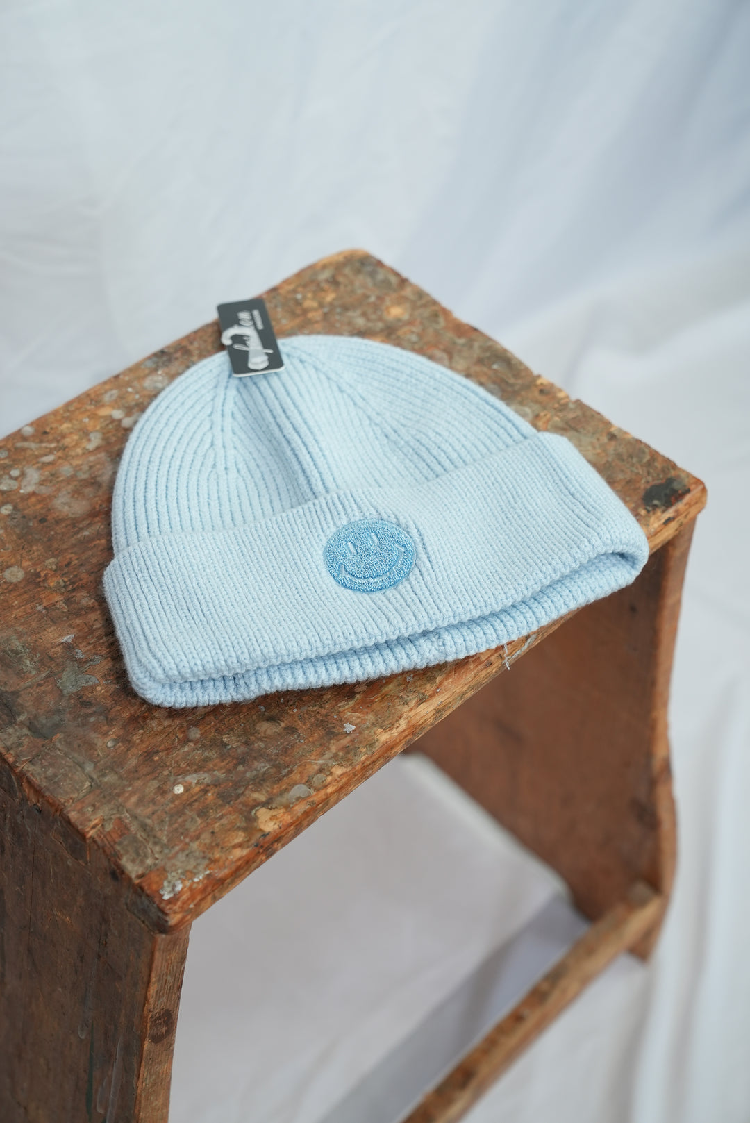 Schlichte Mütze "Smiley" in verschiedenen Farben