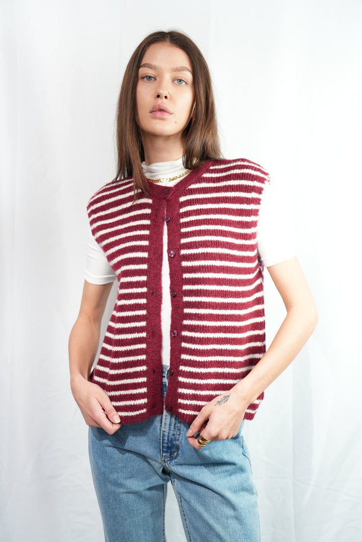 Gestreifte Weste "Trendy"