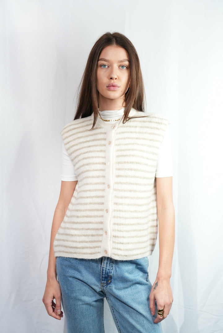 Gestreifte Weste "Trendy"