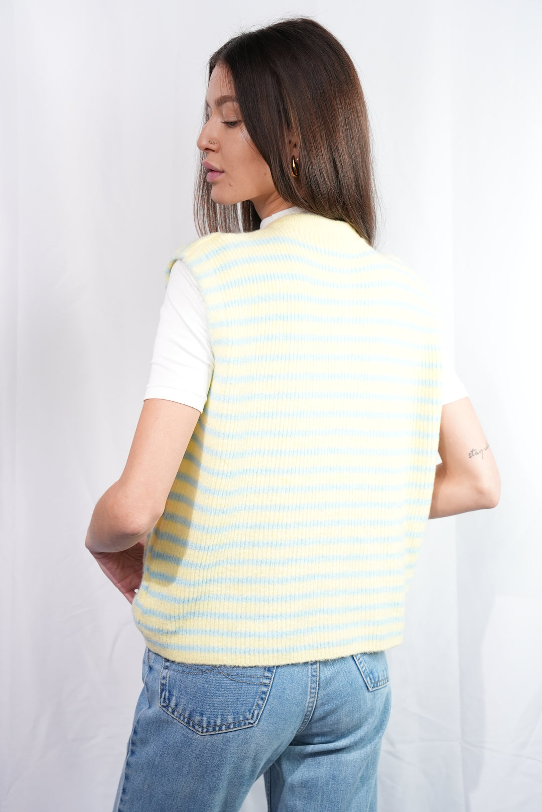 Gestreifte Weste "Trendy"