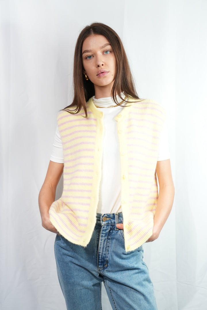 Gestreifte Weste "Trendy"