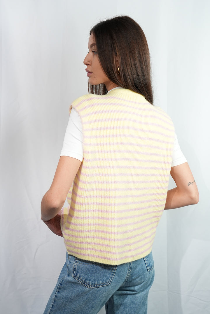 Gestreifte Weste "Trendy"