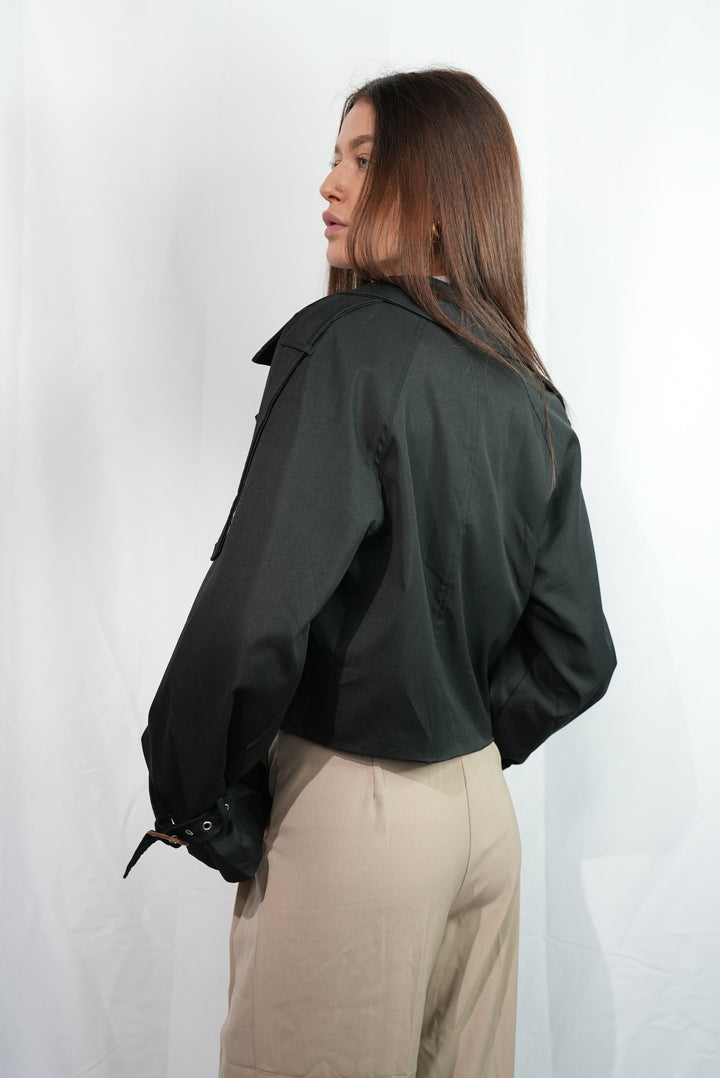 Kurzer Trench Coat "Elody"