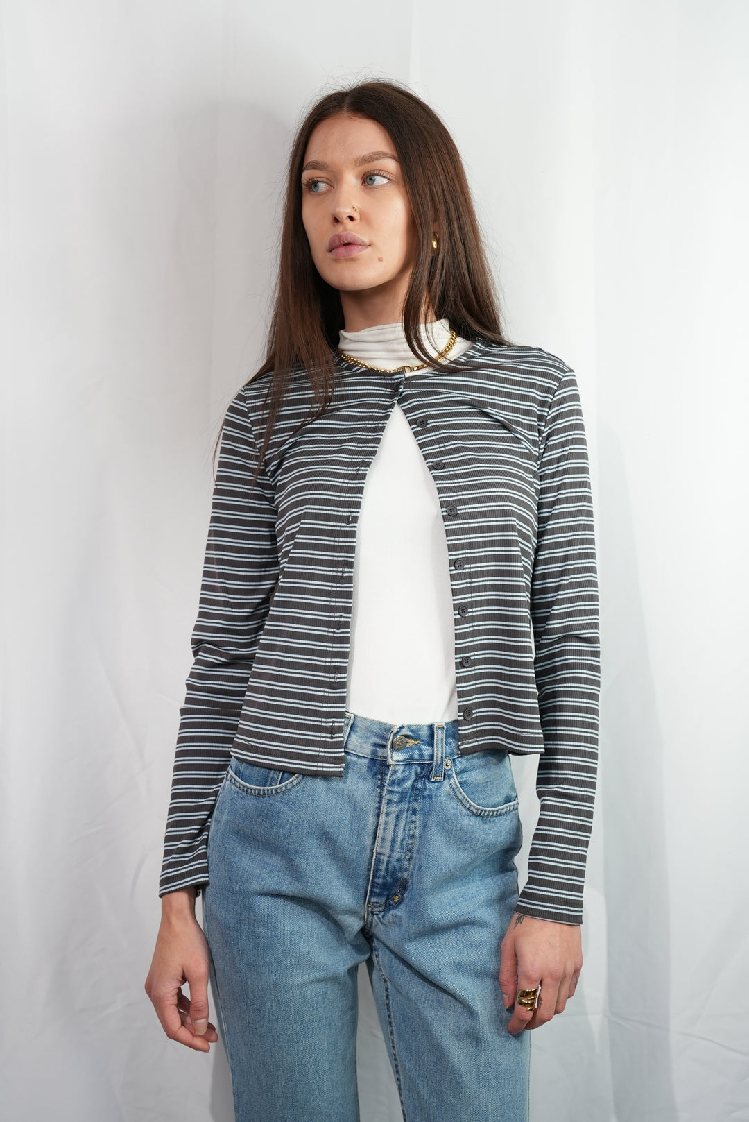 Longsleeve mit Streifen