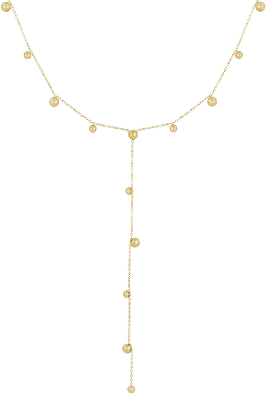 Halskette „Flirty Pearls“ - Stainless Steel in Gold