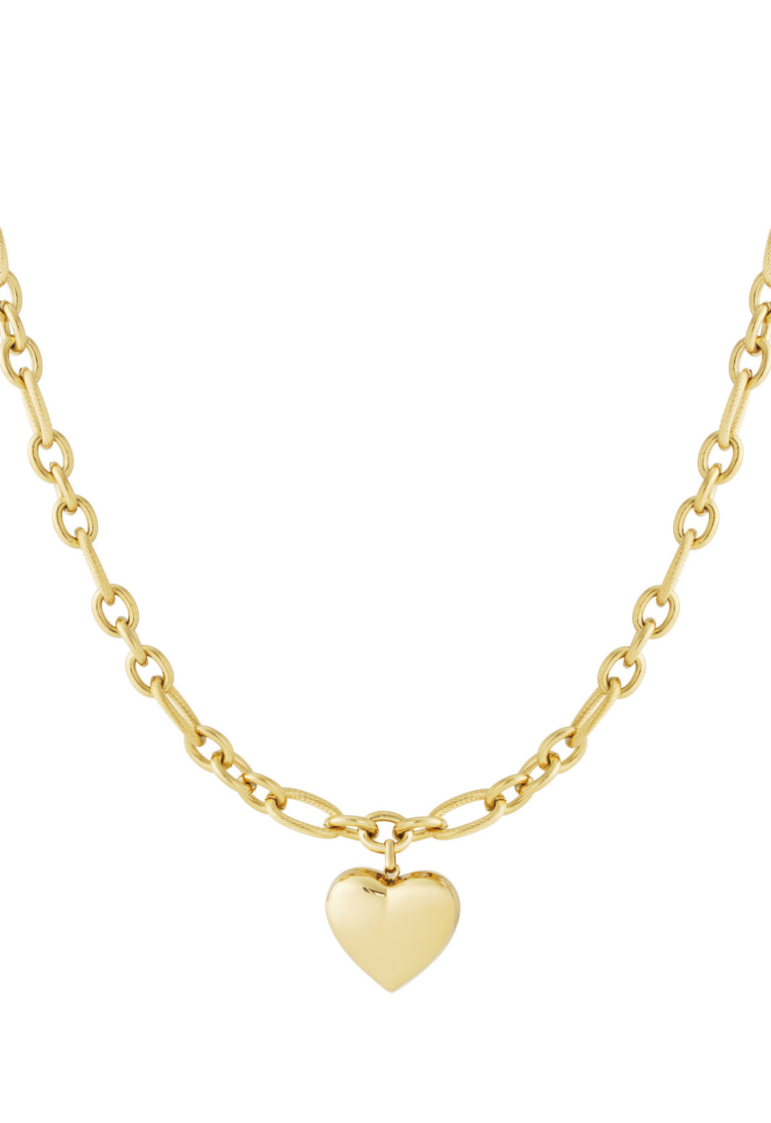 Halskette „Big Love“ - Stainless Steel in Gold