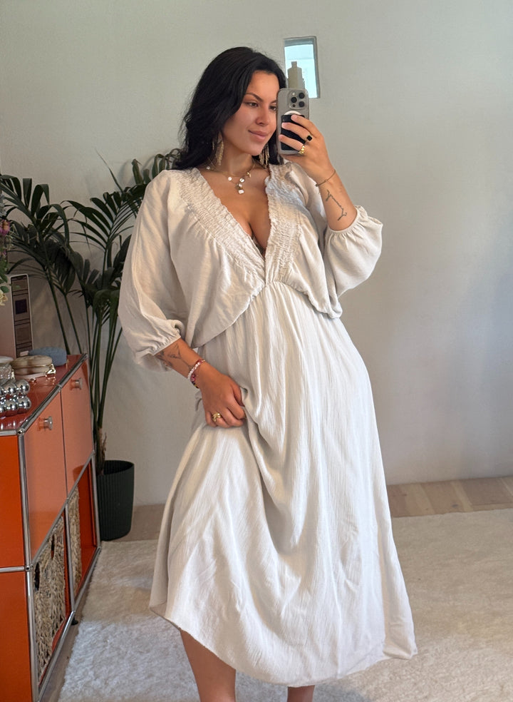 Kleid mit Gummizug „Summer Shimmer“