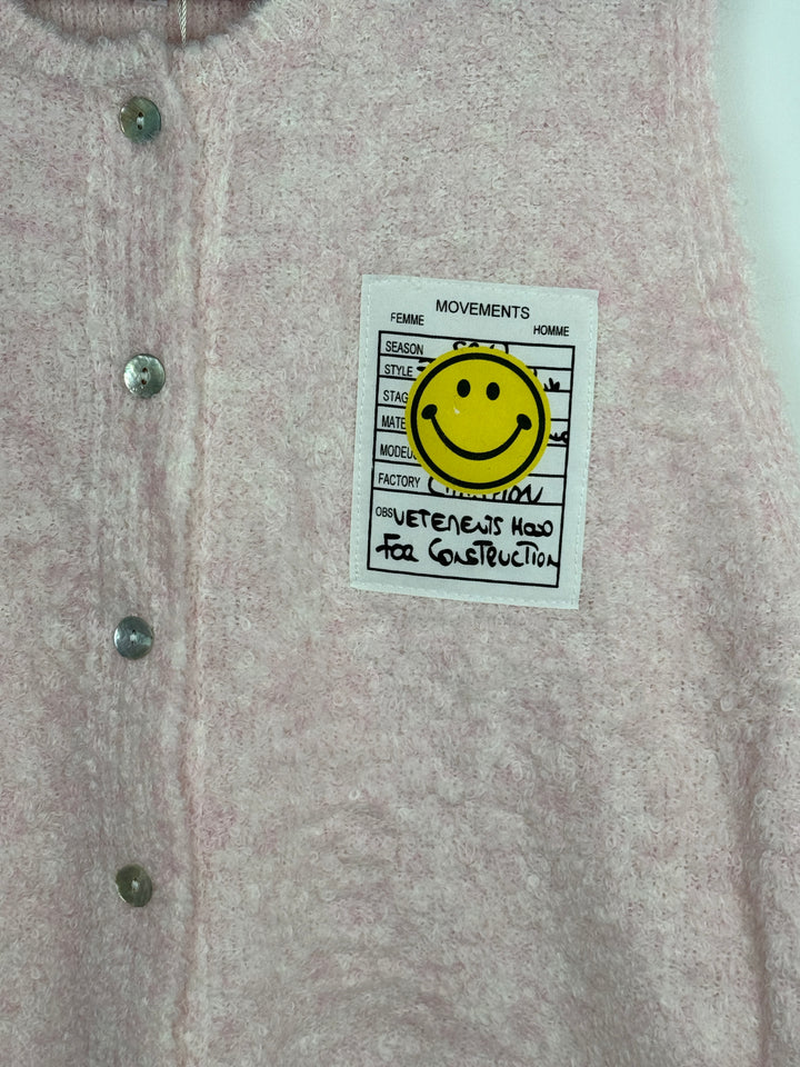 Weste „Smiley“ rosa