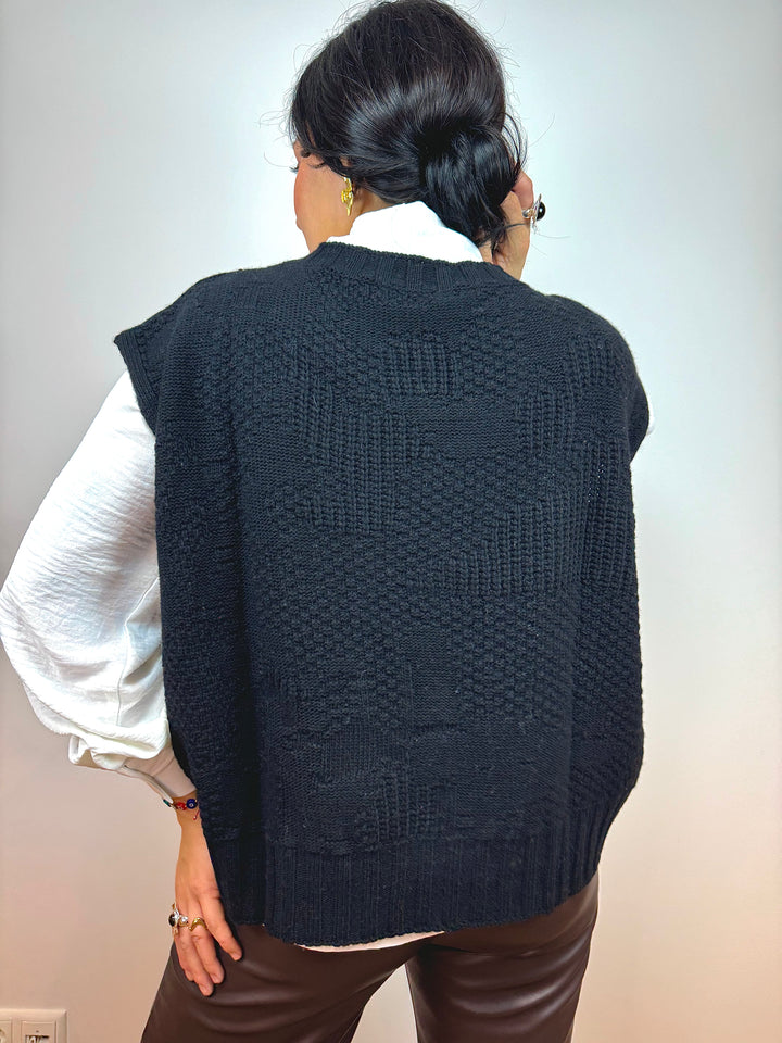 Pullunder „CasualChic“ mit lässigen Schnitt und Kaschmir