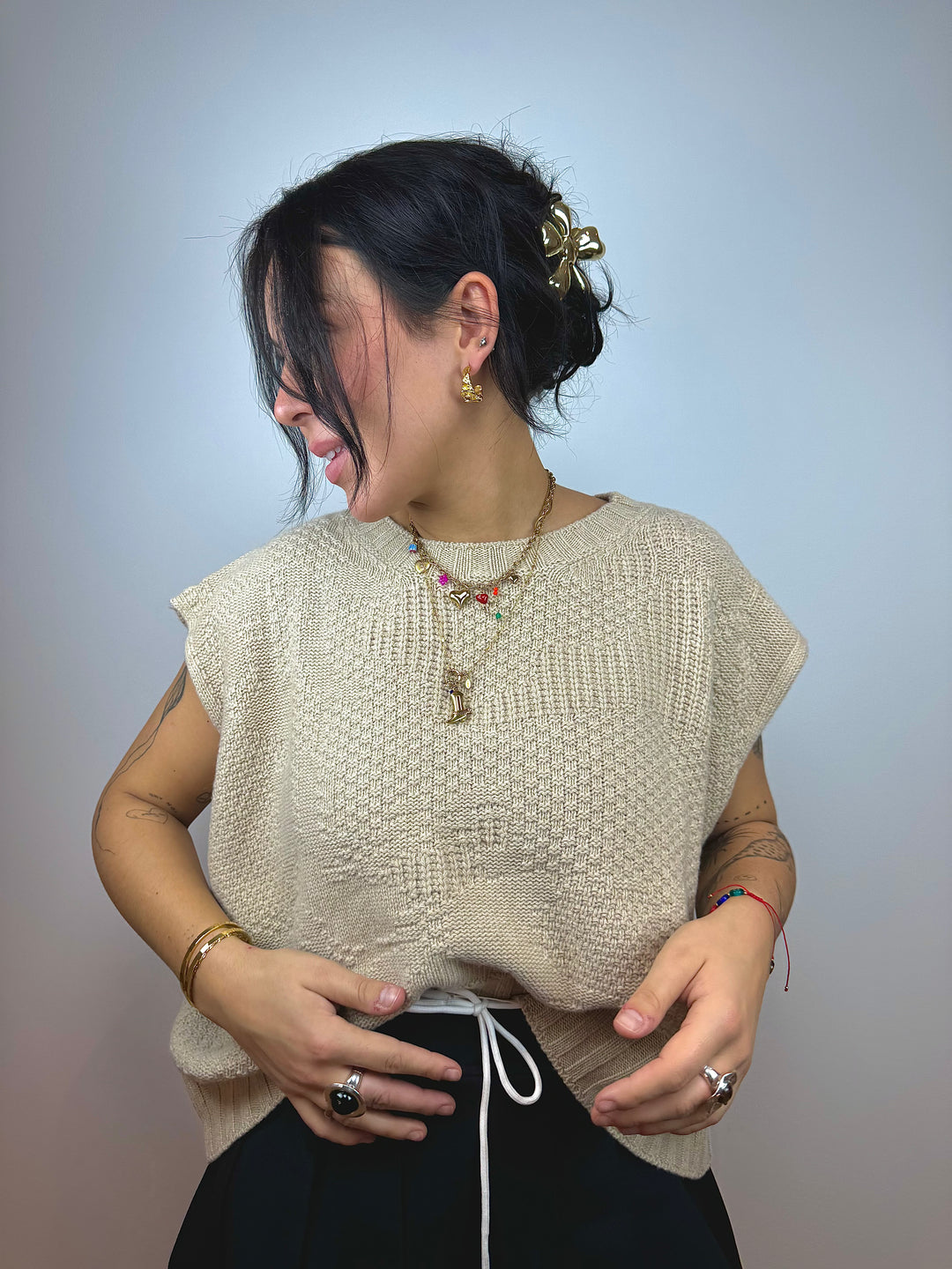 Pullunder „CasualChic“ mit lässigen Schnitt und Kaschmir