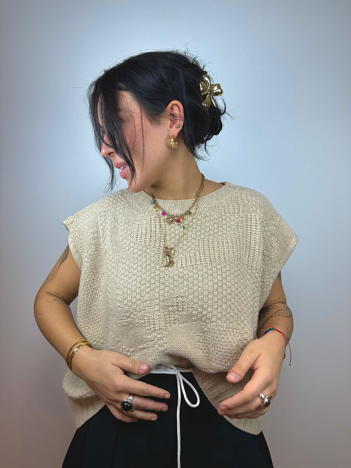 Pullunder „CasualChic“ mit lässigen Schnitt und Kaschmir