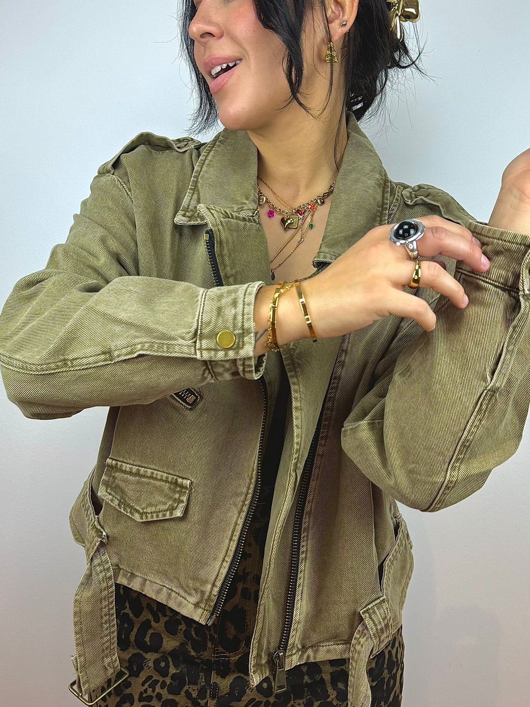 Biker Jacke Trendy