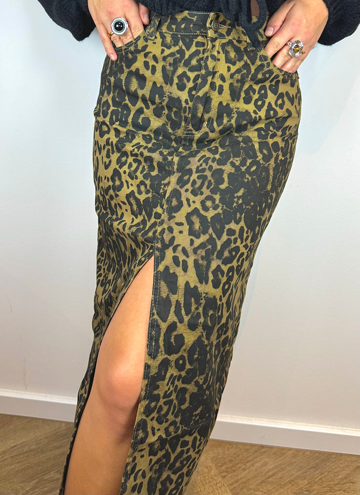 Leo Jeansrock mit Stretch