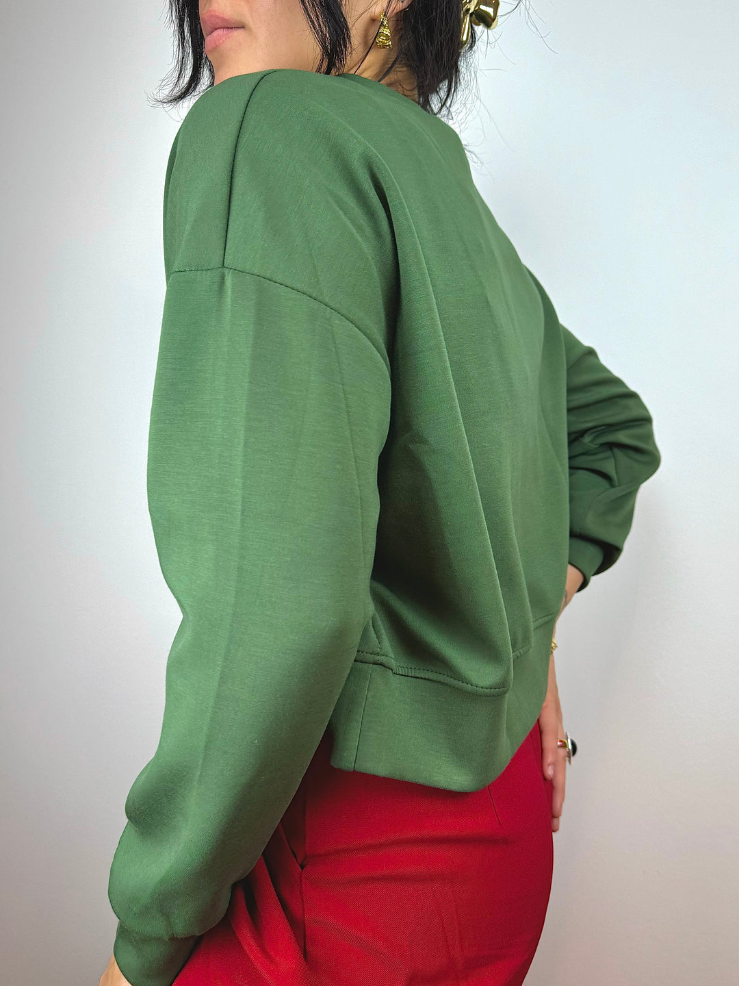 Sweater aus weichem Jersey
