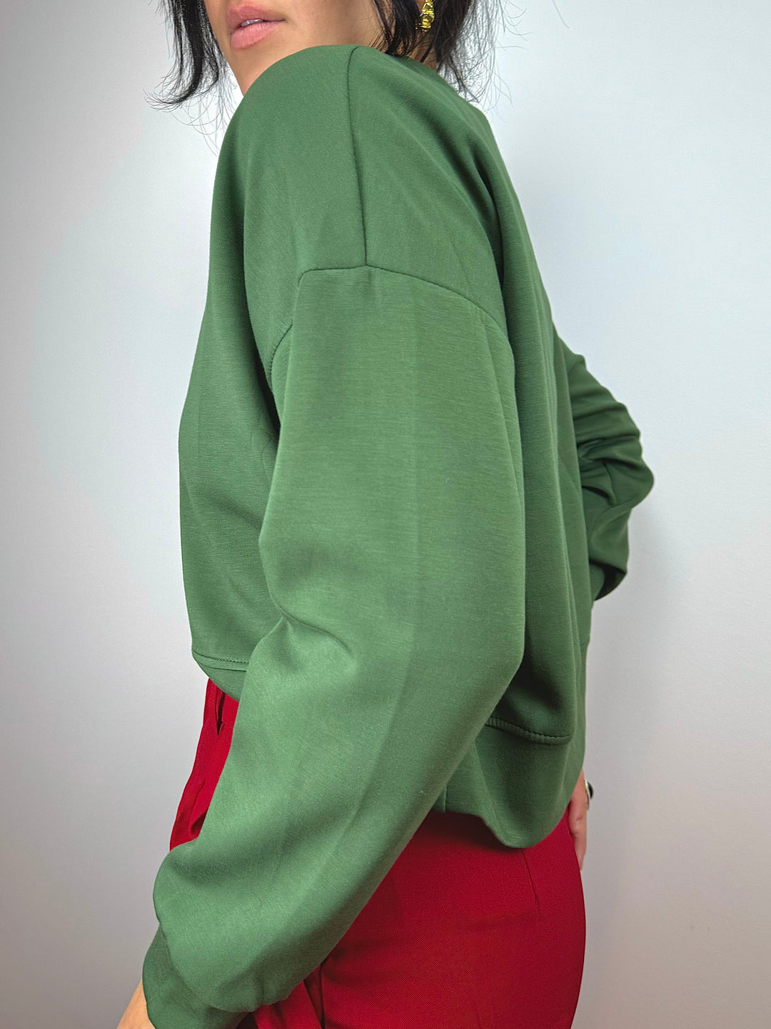 Sweater aus weichem Jersey