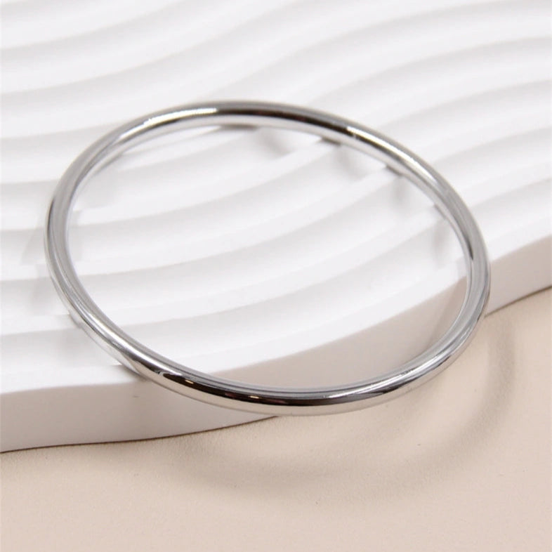 Armreif „Classic“ - Stainless Steel in Gold oder Silber