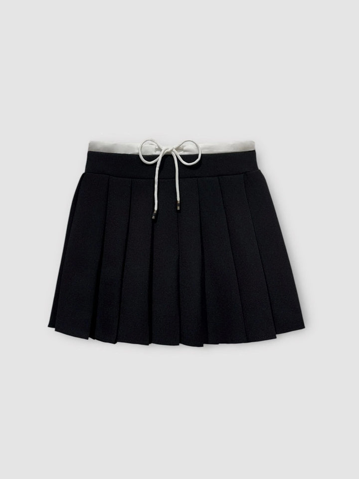 plissierter Mini-Tennisrock