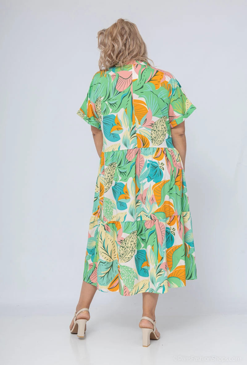 Midi Kleid „Wild“
